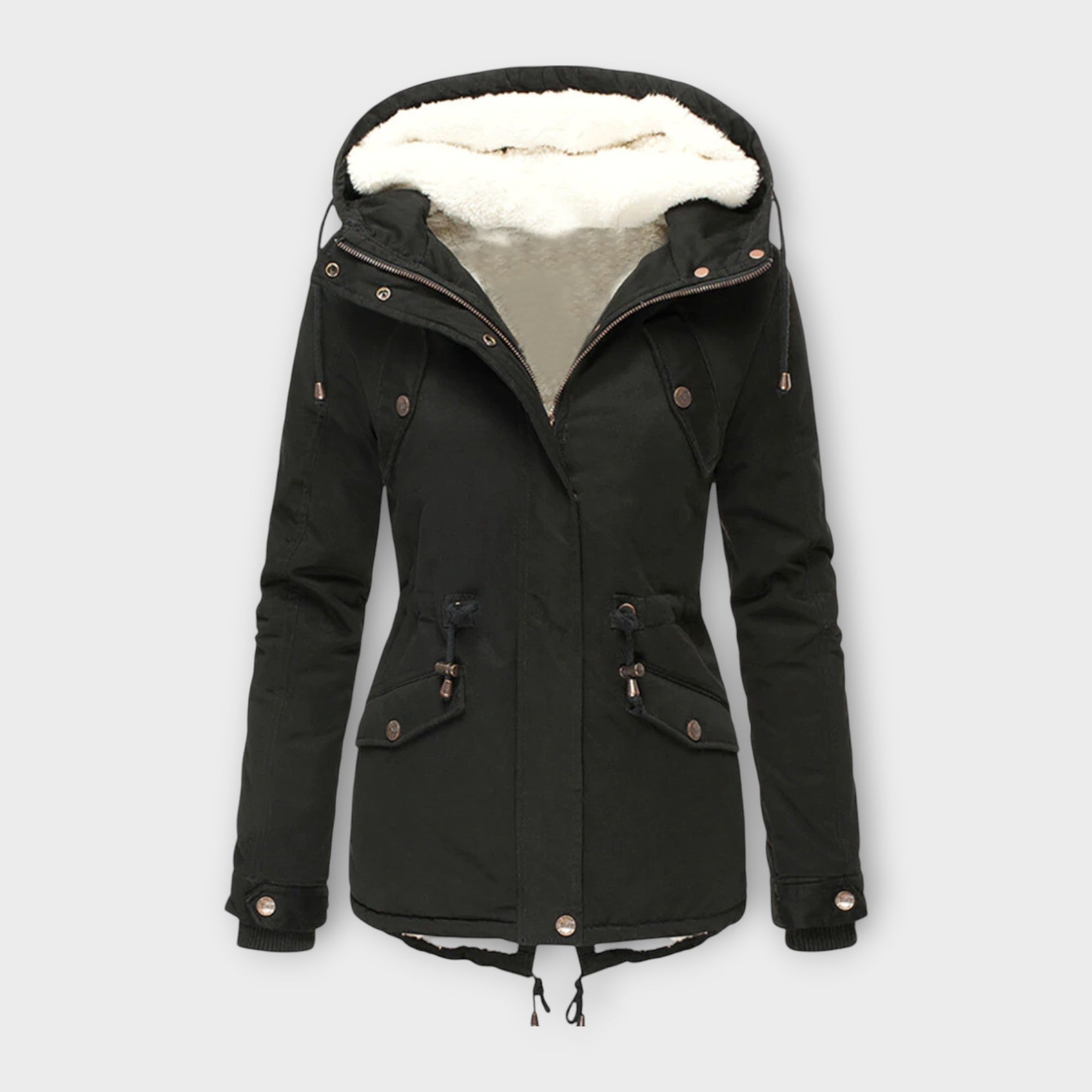 Mori - Chaqueta de invierno impermeable y forrada