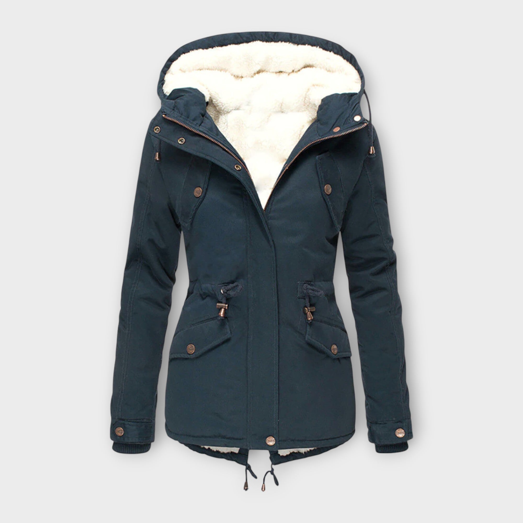 Mori - Chaqueta de invierno impermeable y forrada